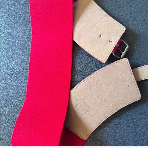 Cherry Red Vintage High Waisted Belt - Picture 3 of 3